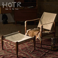 【HOTR】慵懶系列 狩獵腳凳 戶外折疊椅子/輕奢露營/野餐椅/慵懶凳_1