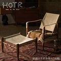 【HOTR】慵懶系列 狩獵椅 戶外折疊椅子/輕奢露營/野餐椅/慵懶凳_2