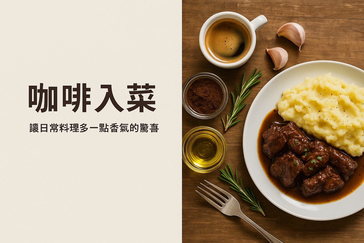 讓日常料理多一點香氣的驚喜