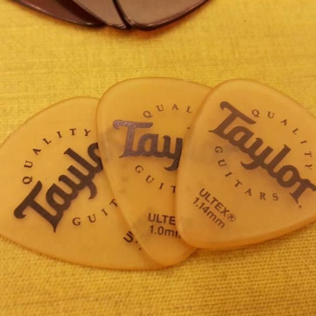 ♪ Your Music 愉耳樂器♪Taylor Ultex + Primetone Pick指滑型 吉他匹克六片裝