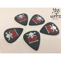 ♪Your Music 愉耳樂器♪ 全新 ESP吉他 電吉他 匹克pick 撥片 搖滾 骷顱頭 rock黑色