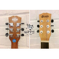 ♪ Your Music 愉耳樂器♪Odin SA-4130NS D桶相思木民謠吉他 新手入門款附琴袋_3