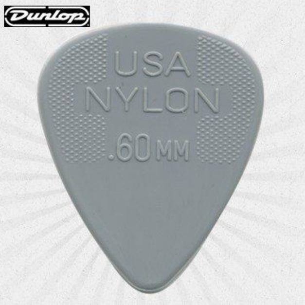 ♪ Your Music 愉耳樂器 ♪Jim Dunlop Nylon Standar 吉他 匹克 PICK .60mm