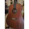 ♪ Your Music 愉耳樂器 ♪ 全新Cadenza 41吋 桃花心木 民謠吉他 木吉他_2