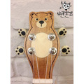 ♪ Your Music 愉耳樂器 ♪Bearlele 熊 造型烏克麗麗 23吋 concert附原廠熊造型琴袋_1