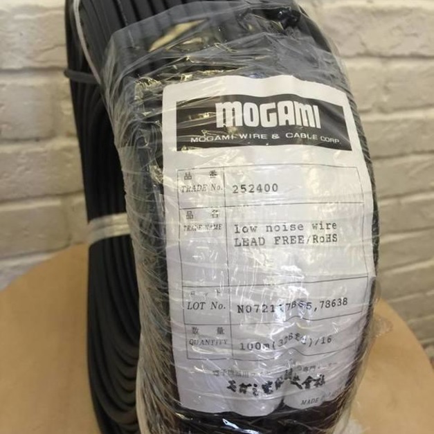 ♪ Your Music 愉耳樂器♪MOGAMI 2524 日本製 吉他/Bass 貝斯 導線 訊號線-裸線OFC