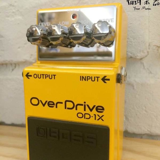 ♪ Your Music 愉耳樂器♪免運 BOSS OD-1X Overdrive 破音 超載 效果器 OD1X