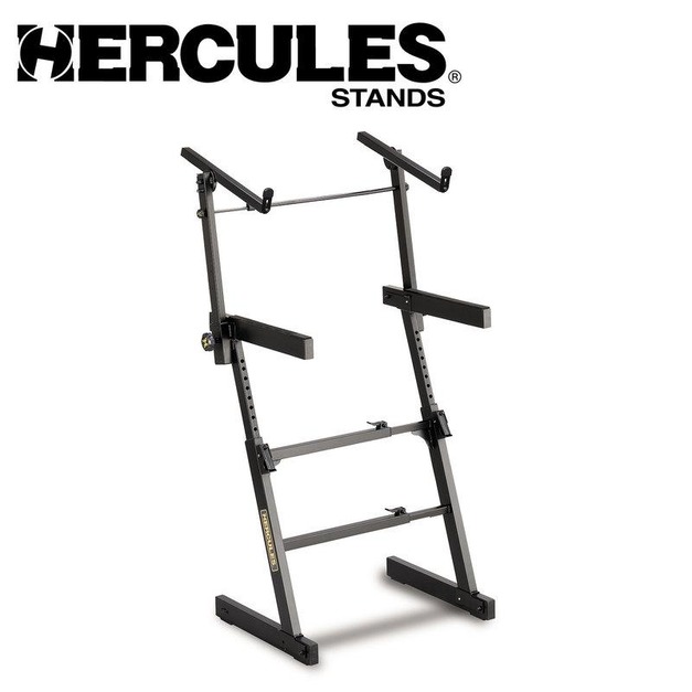 ♪Your Music 愉耳樂器♪ Hercules 海克力斯 KS410B Z型 雙層 電子琴架 鍵盤架