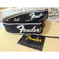 ♪ Your Music 愉耳樂器♪Fender 背帶 經典款 黑色LOGO帆布 吉他 貝斯背帶正品海國公司貨