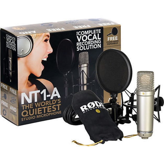 ♪ Your Music 愉耳樂器♪ 原廠公司貨保固 澳洲名廠 RODE NT1-A 電容式麥克風 套裝組(預購)