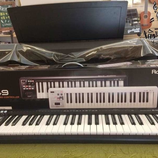 ♪ Your Music 愉耳樂器♪ 樂蘭 Roland A-49 A49 49 鍵 MIDI 控制鍵盤 黑色