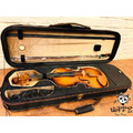 ♪ Your Music 愉耳樂器♪台灣製楓葉牌106中高階小提琴 附琴盒 雲衫面板 虎紋楓木