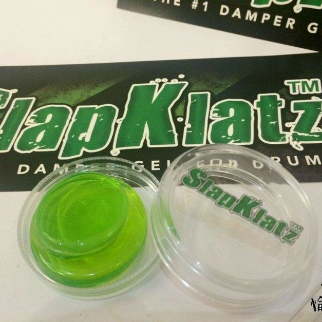 ♪Your Music 愉耳樂器♪ slap klatz 四片裝 鼓組消音貼 綠色 消音圈 消音墊