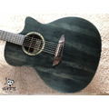 ♪ Your Music 愉耳樂器 ♪Diana Guitar 729 GA桶 靛藍色 弟那吉他原廠皮革琴袋背帶_3