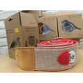 ♪ Your Music 愉耳樂器♪aNueNue Bird Strap 鳥吉他背帶手工麻布羊毛氈吉他烏克麗麗背帶 橙紅