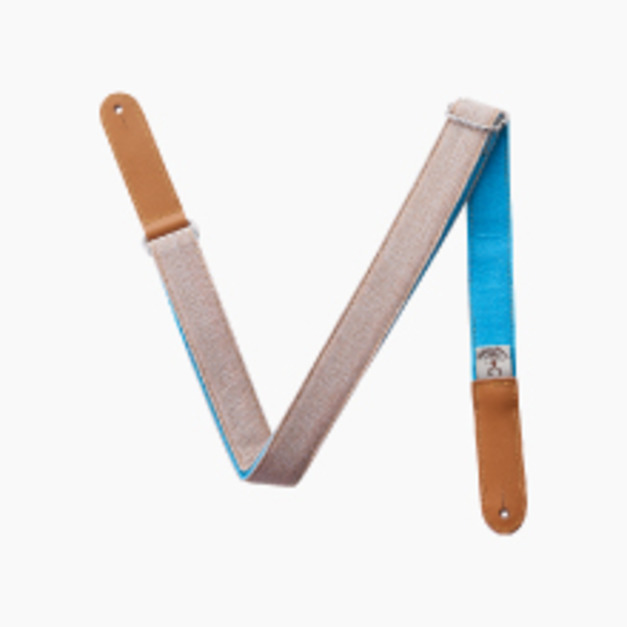 ♪ Your Music 愉耳樂器♪aNueNue 烏克麗麗 細鳥背帶 手工 麻布羊毛氈背帶湖藍吉他 烏克麗麗