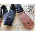 Your Music 愉耳樂器♪Veelah 新款帆布背帶 吉他背帶 質感上市 水洗黑_1