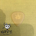 ♪Your Music 愉耳樂器♪PICKBOY透明黃立體葉子pick 吉他 烏克麗麗匹克1.00mm_1