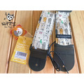 ♪Your Music 愉耳樂器♪日本製Daiking Corporation背帶 肩帶 晾乾貓咪款 烏克 吉他 貝斯_1