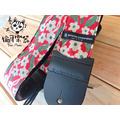 ♪Your Music 愉耳樂器♪日本製Daiking Corporation背帶 肩帶 紅底白花款 烏克 吉他 貝斯_2