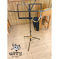 ♪ Your Music 愉耳樂器♪現貨HERCULES BS050B折疊式 小譜架 附原廠袋 強化支架.譜板 海克力斯_2