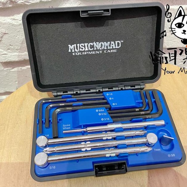 ♪Your Music 愉耳樂器♪Music Nomad MN235 吉他板手工具盒 吉他調整工具組 樂器維修