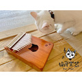 ♪ Your Music 愉耳樂器♪Ｗalter.t 貓咪款桃花心木單板卡林巴 拇指琴 Kalimba加贈全套配件樂譜_1