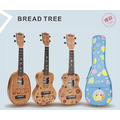 ♪ Your Music 愉耳樂器♪ UMA -BREAD TREE-S麵包樹聯名款桃花心木合板 21吋烏克麗麗_4