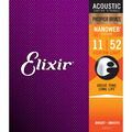 ♪Your Music 愉耳樂器♪ ELIXIR NANOWEB 薄包覆 11-52 木吉他弦 PHOSPHER BRONZE 磷青銅 (16027)