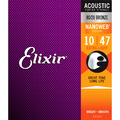 ♪Your Music 愉耳樂器♪ ELIXIR NANOWEB 薄包覆 10-47 黃銅 木吉他弦 (11002)