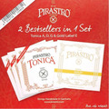 ♪ Your Music 愉耳樂器♪ 德國 PIRASTRO Tonica + Gold E弦 4120 小提琴弦(4/4) -單包販售_1