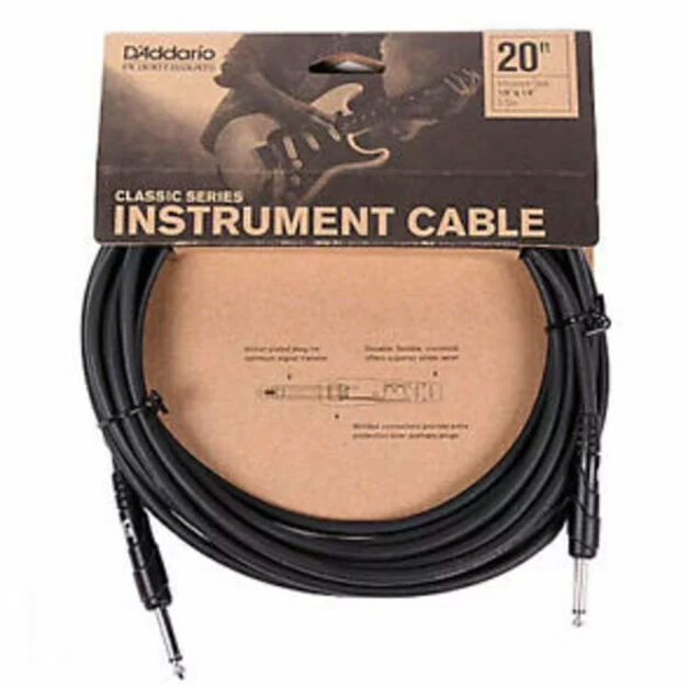 ♪Your Music愉耳樂器♪Daddario Planet Waves Classic Series雙直頭導線20ft