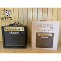 ♪ Your Music 愉耳樂器 ♪ Marshall MG15GFX 15W 經典金色15瓦 電吉他音箱 內建效果