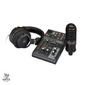 ♪ Your Music 愉耳樂器♪ YAMAHA AG03mk2 LSPK 直播混音器套裝組 黑色_4