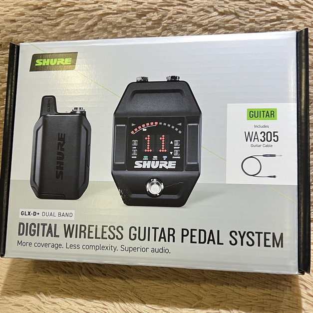 ♪Your Music 愉耳樂器♪ SHURE GLXD16+ 雙頻專業數位無線吉他踏板系統  Digital Wireless Guitar Pedal System