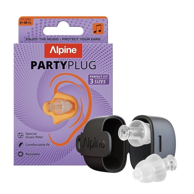 ♪ Your Music 愉耳樂器♪ALPINE PARTYPLUG 頂級全頻率派對耳塞 荷蘭設計 降噪 派對演唱會 專用 含攜帶鑰匙圈