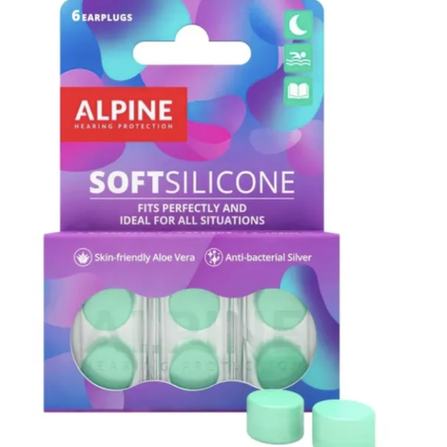 ♪ Your Music 愉耳樂器♪Alpine SoftSilicone 6 plugs 睡眠耳塞