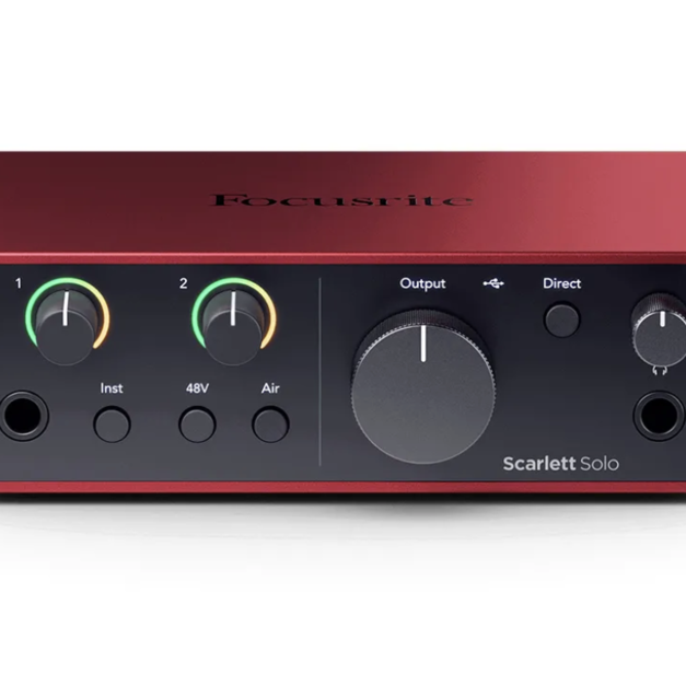 ♪ Your Music 愉耳樂器♪Focusrite 第四代 Scarlett Solo 4rd Gen 錄音介面