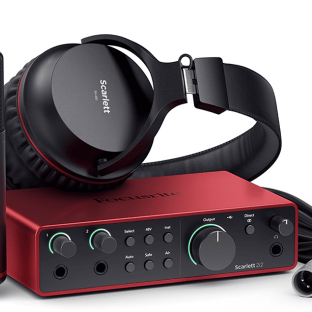 ♪ Your Music 愉耳樂器♪第四代 Focusrite Scarlett 2i2 Studio錄音介面套組