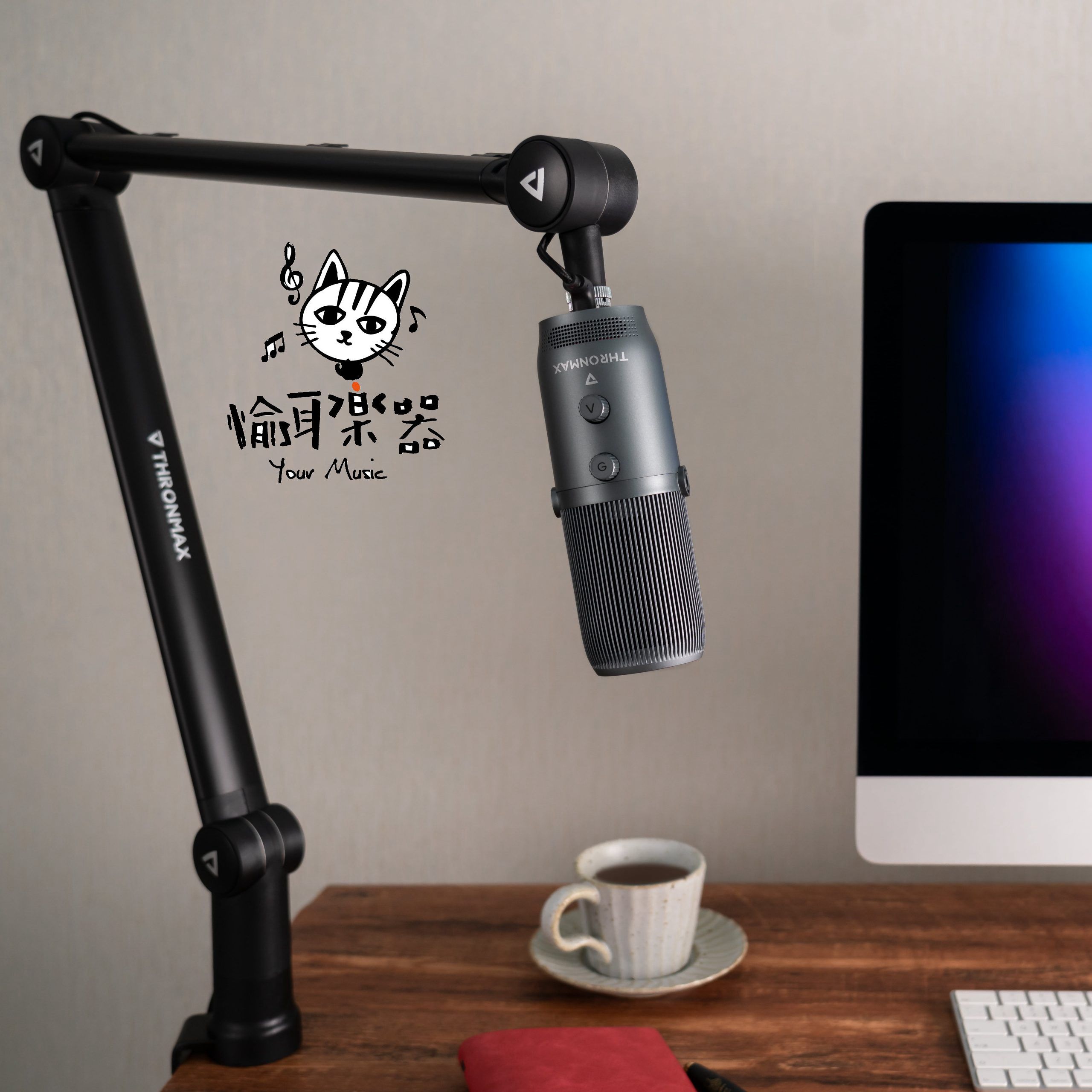 ♪ Your Music 愉耳樂器♪Thronmax CLIP-ZOOM 懸吊式麥克風架 桌上型麥克風架 麥克風架 Thronmax CLIP-ZOOM 懸吊式麥克風架 桌上型麥克風架 麥克風架 第 6 張圖片｜三峽麥克風