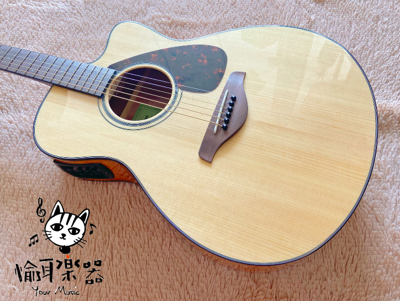 ♪ Your Music 愉耳樂器♪ 現貨 YAMAHA  FSX800C 原木面單電民謠吉他 可插電公司貨附原廠琴袋 現貨 YAMAHA FSX800C 原木面單電民謠吉他 可插電公司貨附原廠琴袋 第 3 張圖片｜三峽吉他 / Bass
