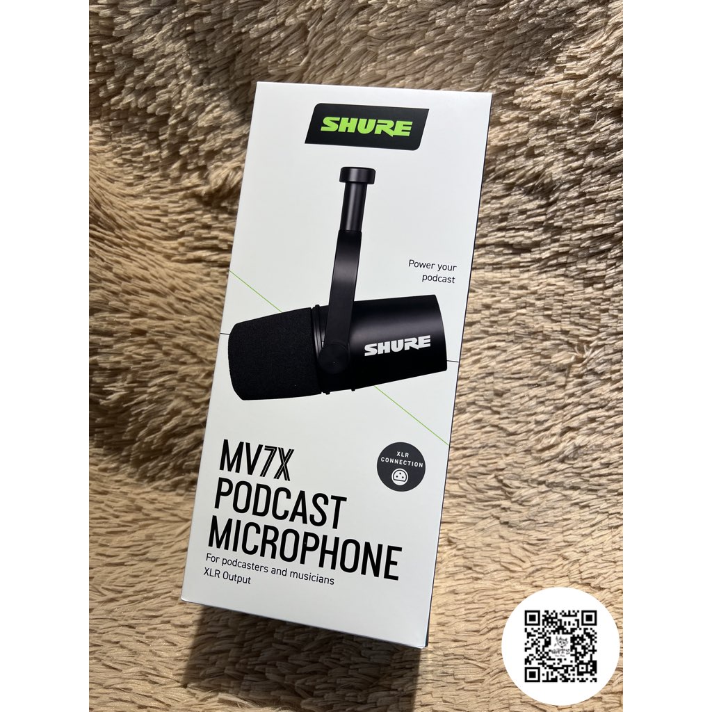 Shure SHURE 舒爾 MV7X 專業XLR動圈麥克風 動圈式 Podcast 麥克風 Microphone 第 2 張圖片｜三峽麥克風