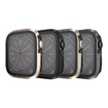 MAGEASY Apple Watch Modern Hybrid 9H 鋼化玻璃鋁合金手錶保護殼(41/45/49mm)