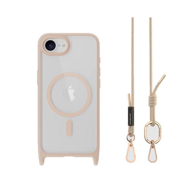 Roam M 城市漫遊超軍規防摔掛繩手機殼-玫瑰