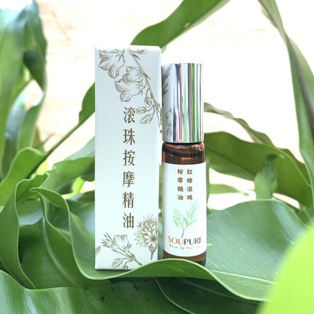 純正 台灣紅檜滾珠按摩精油 5ml 特價快閃優惠中