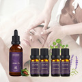 舒眠按摩精油組合 天然萃取精油4入+肌膚保養油100ml