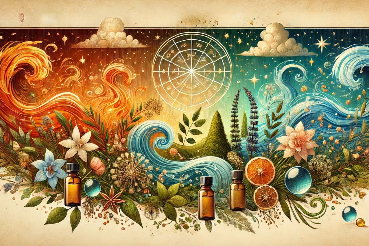 從星象探索精油能量：火象、土象、風象、水象星座必備精油推薦