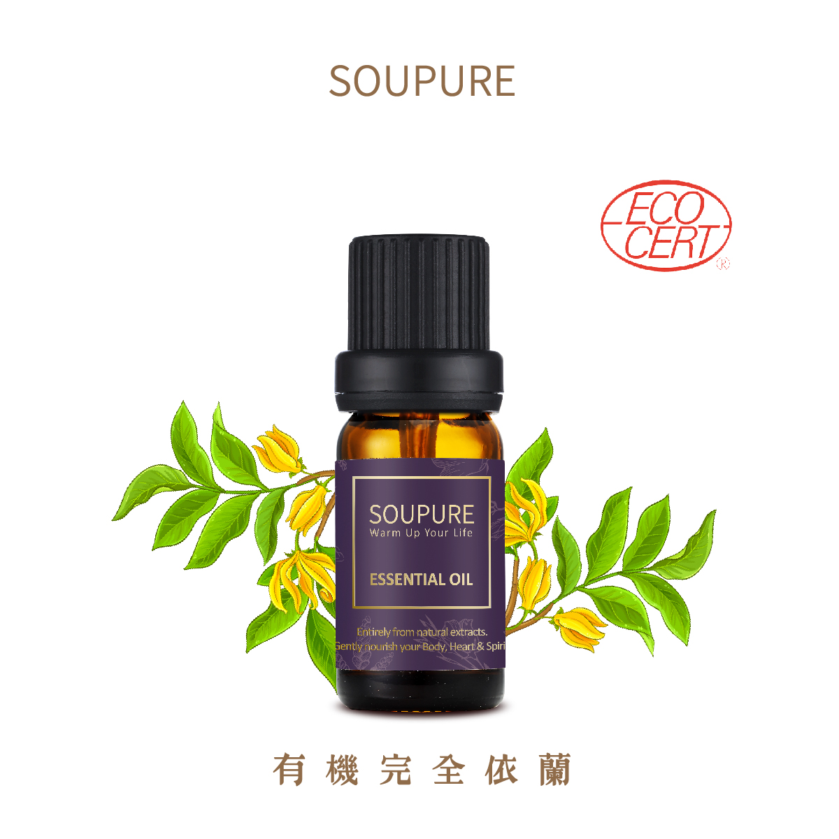 有機完全依蘭 單方純原精油