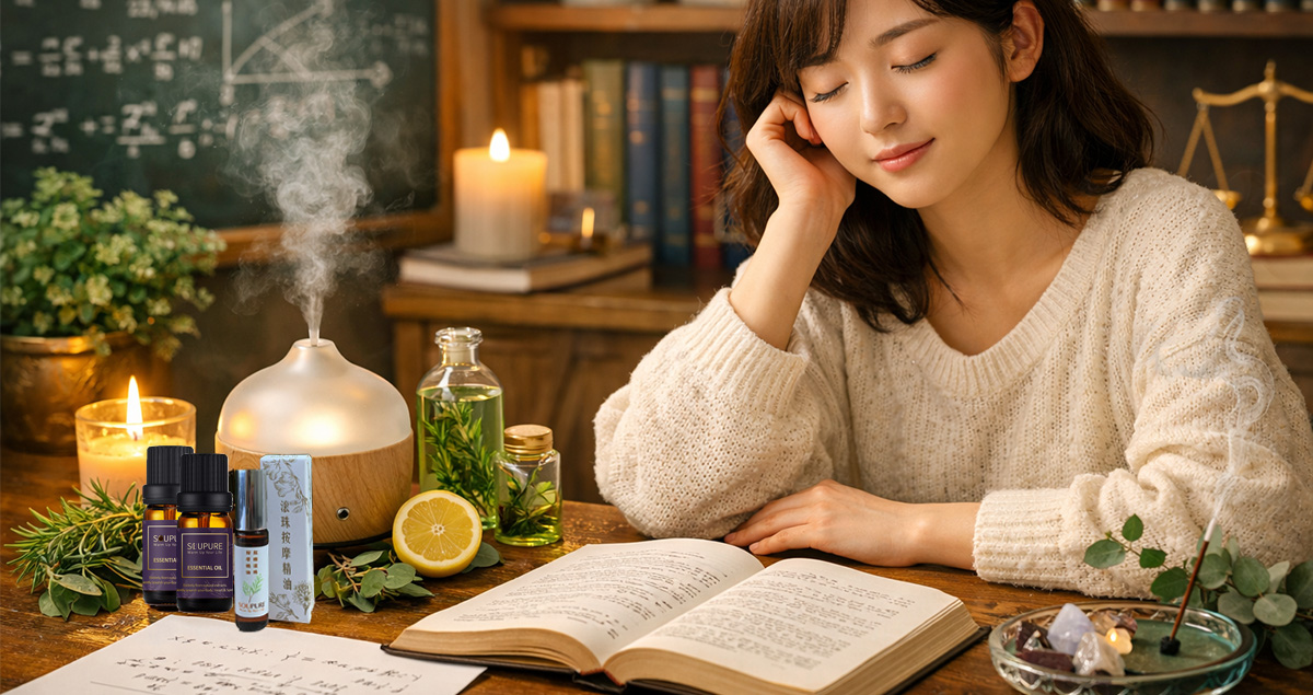 迎戰盛夏考季：用香氣打造高效讀書空間