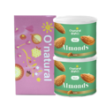 歐納丘 純天然美國加州杏仁果(原味) (每罐190公克) 2罐特惠組 – O'natural-波比元氣